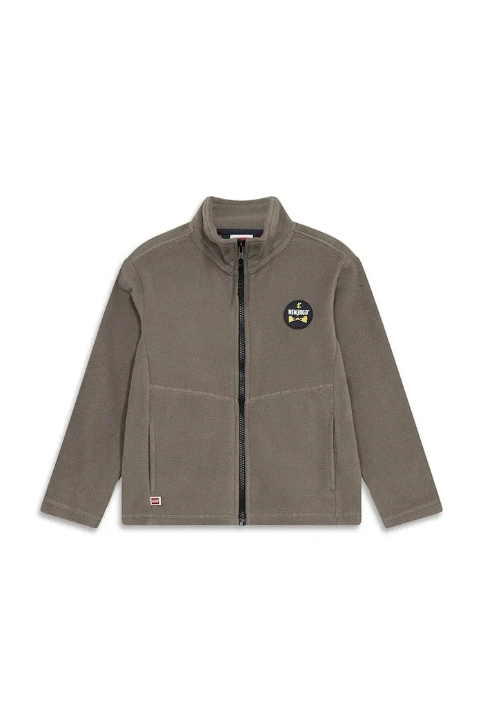 Çocuklar için polar fermuarlı Lego sweatshirt LWSAKSO 601
