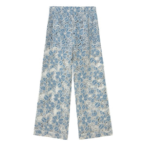 The Tiny Big Sister - Cotton Pants | Blue