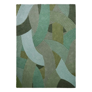 Edito - Canopée Wool Rug | Green