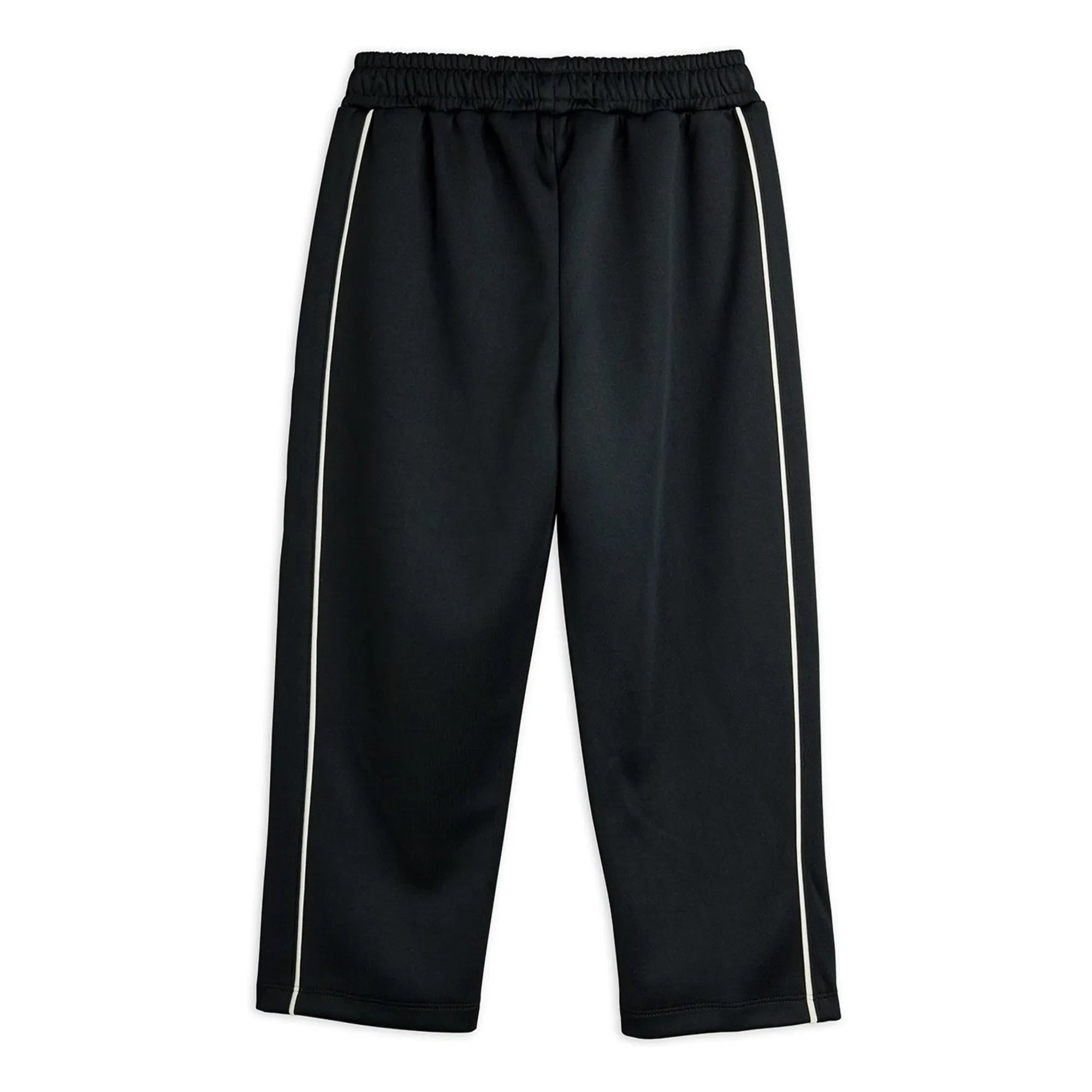 Mini Rodini - Recycled Fiber Fleece Jogging Bottoms | Black