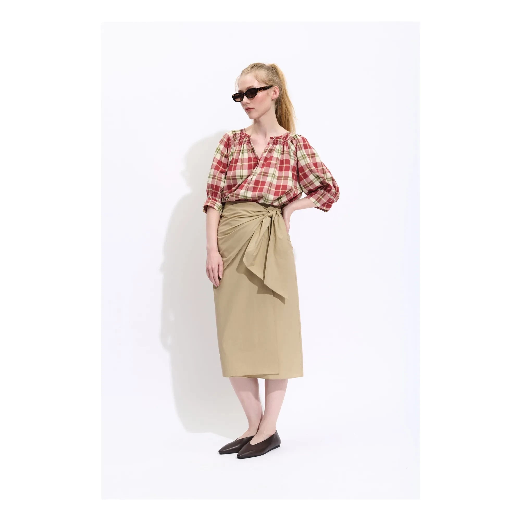 BELLEPIECE - Bambini Cotton Skirt | Hazel
