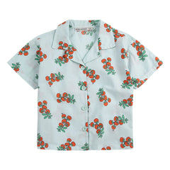 Bobo Choses - Organic Cotton Tomato Shirt | Light blue
