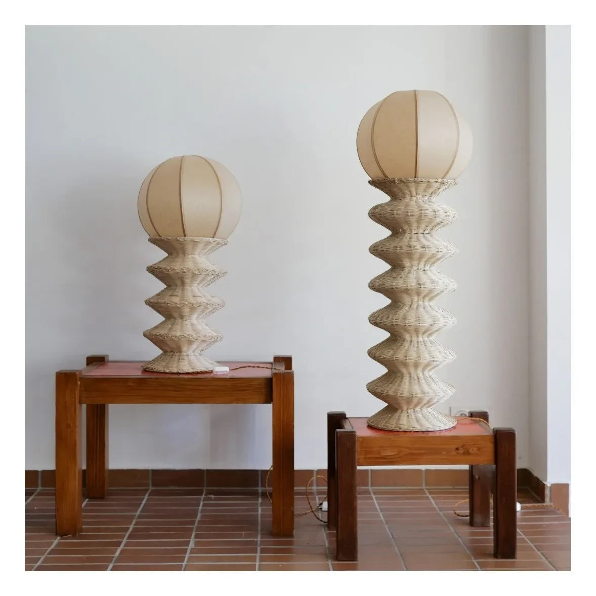 Honoré - Bilba Rattan Table Lamp | Natural