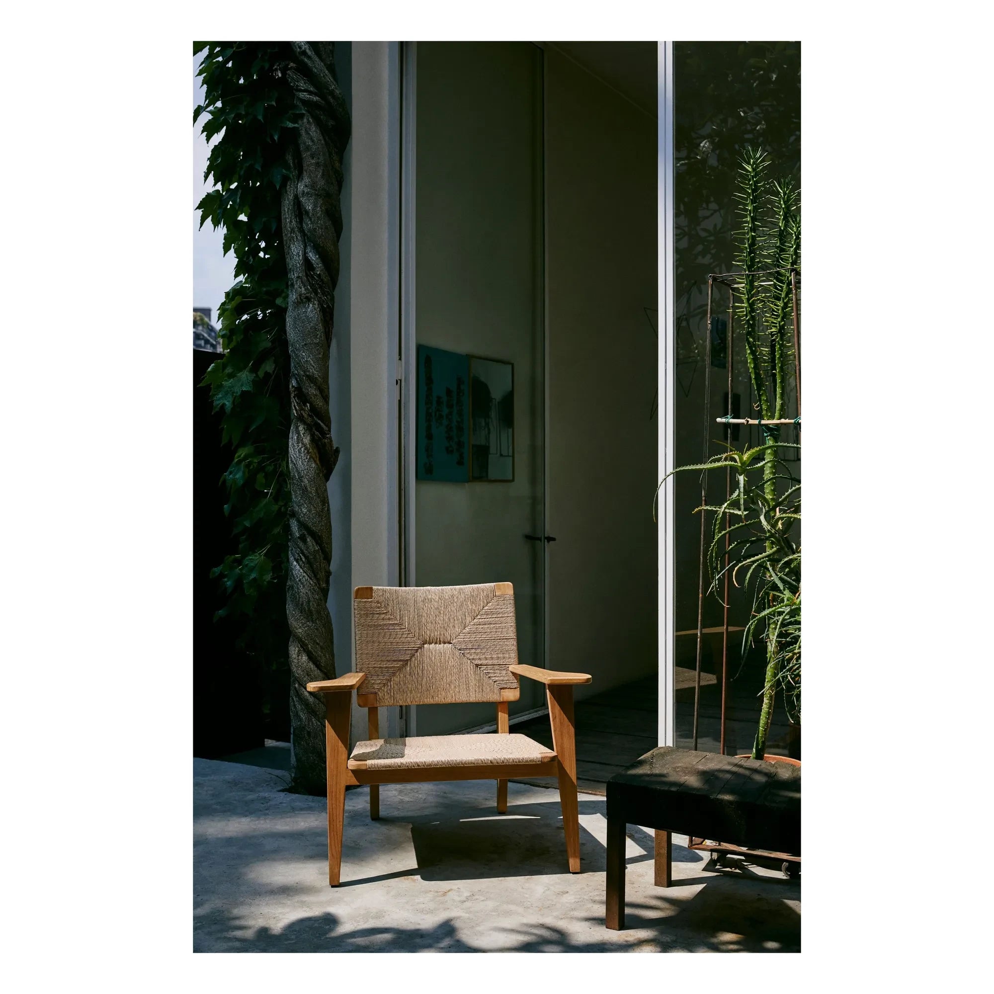 Gubi - F-Chair Outdoor Lounge Chair, Marcel Gascoin
