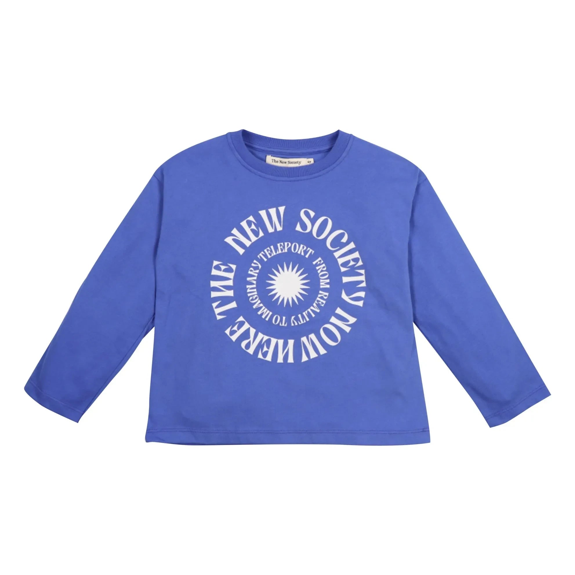 the new society - Oscar Organic Cotton T-Shirt | Purple
