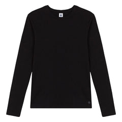 Petit Bateau - Iconic Long Sleeve T-Shirt - Women's Collection | Black