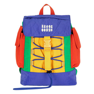 Bobo Choses - Bobo Choses Color Block Backpack | Blue