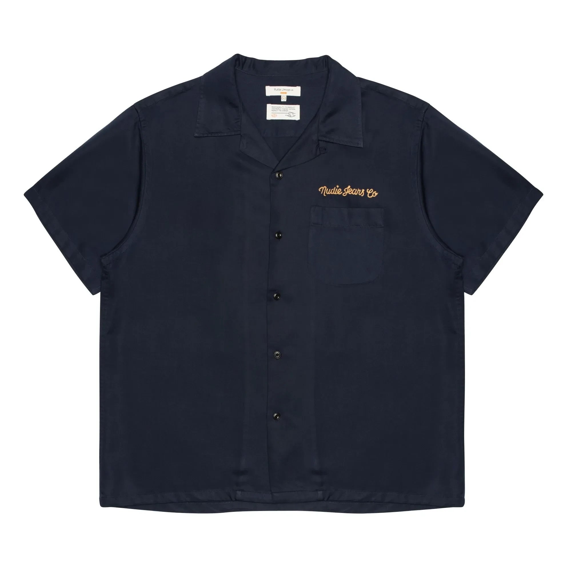 Nudie Jeans - Arthur Bowling Shirt | Dark Blue