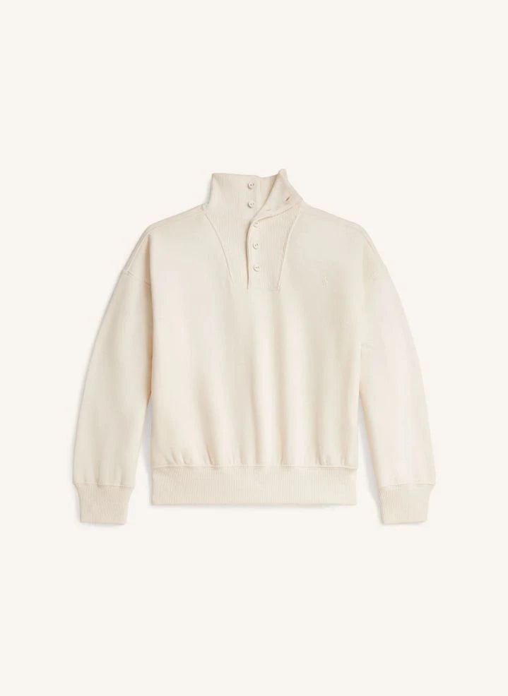 Ralph Lauren - Boğazlı kazak | Krem