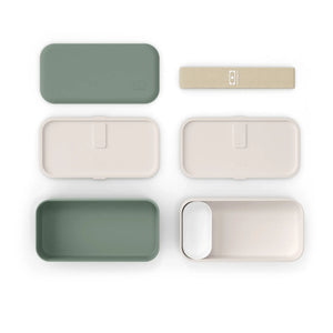 Monbento - MB Original Bento 2 Airtight Compartments | Khaki