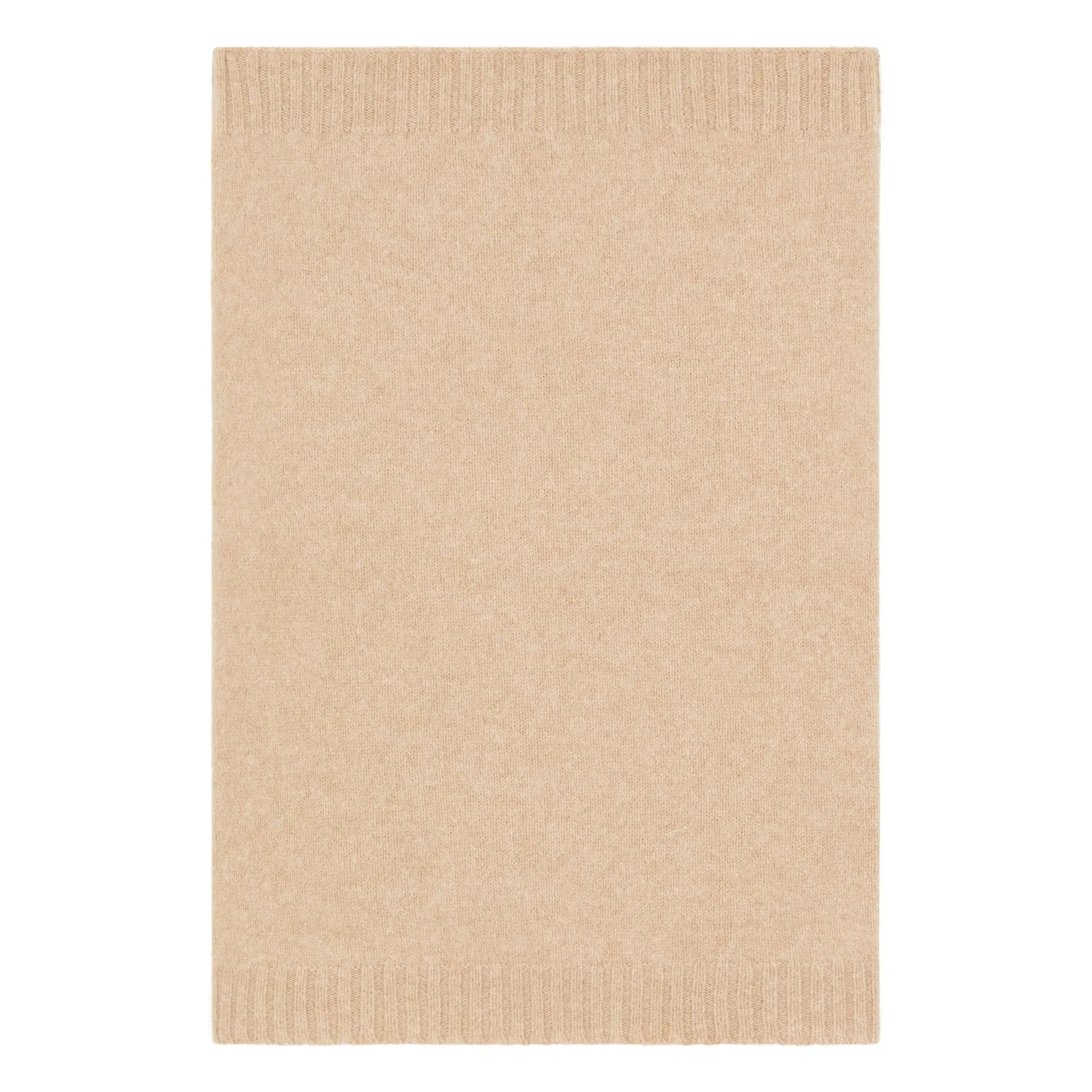 SMALLABLE BASICS - Virgin wool snood | Heather beige