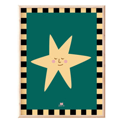 Ma petite vie - Pop Star Poster | Dark Green