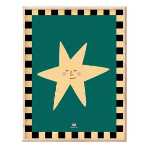 Ma petite vie - Pop Star Poster | Dark Green