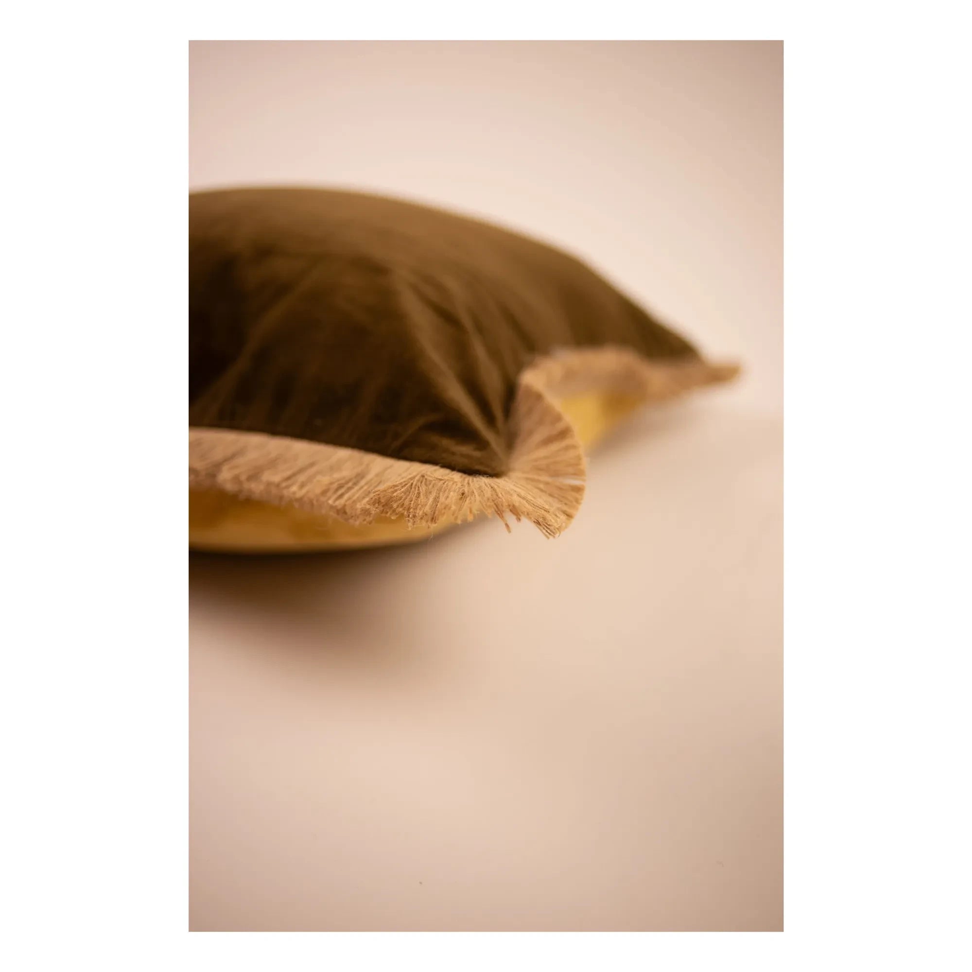 Olsson & Jensen - Julie Velvet Cushion Cover | Mustard