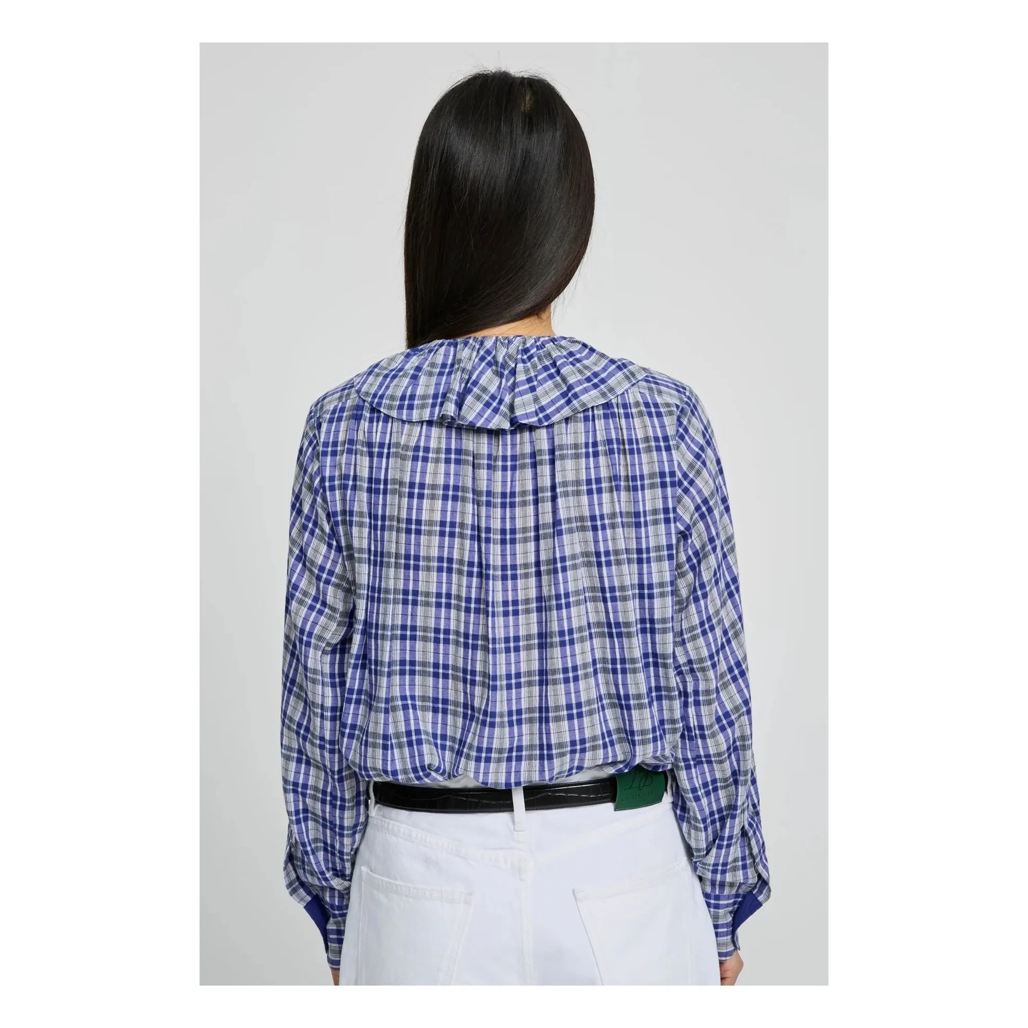 Laurence Bras - Annie Cotton Blouse | Blue