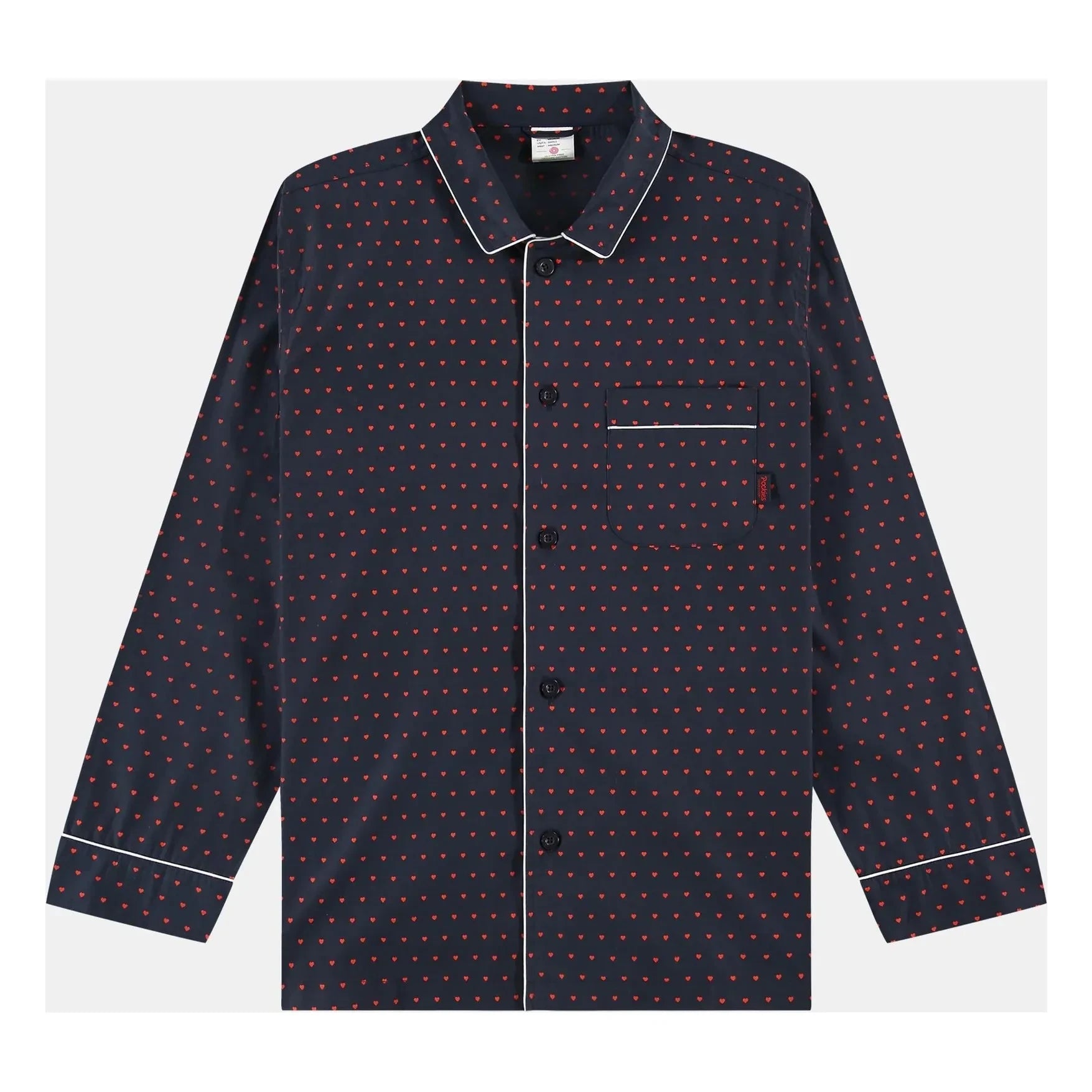 Pockies - Luv Pajama Shirt | Navy Blue