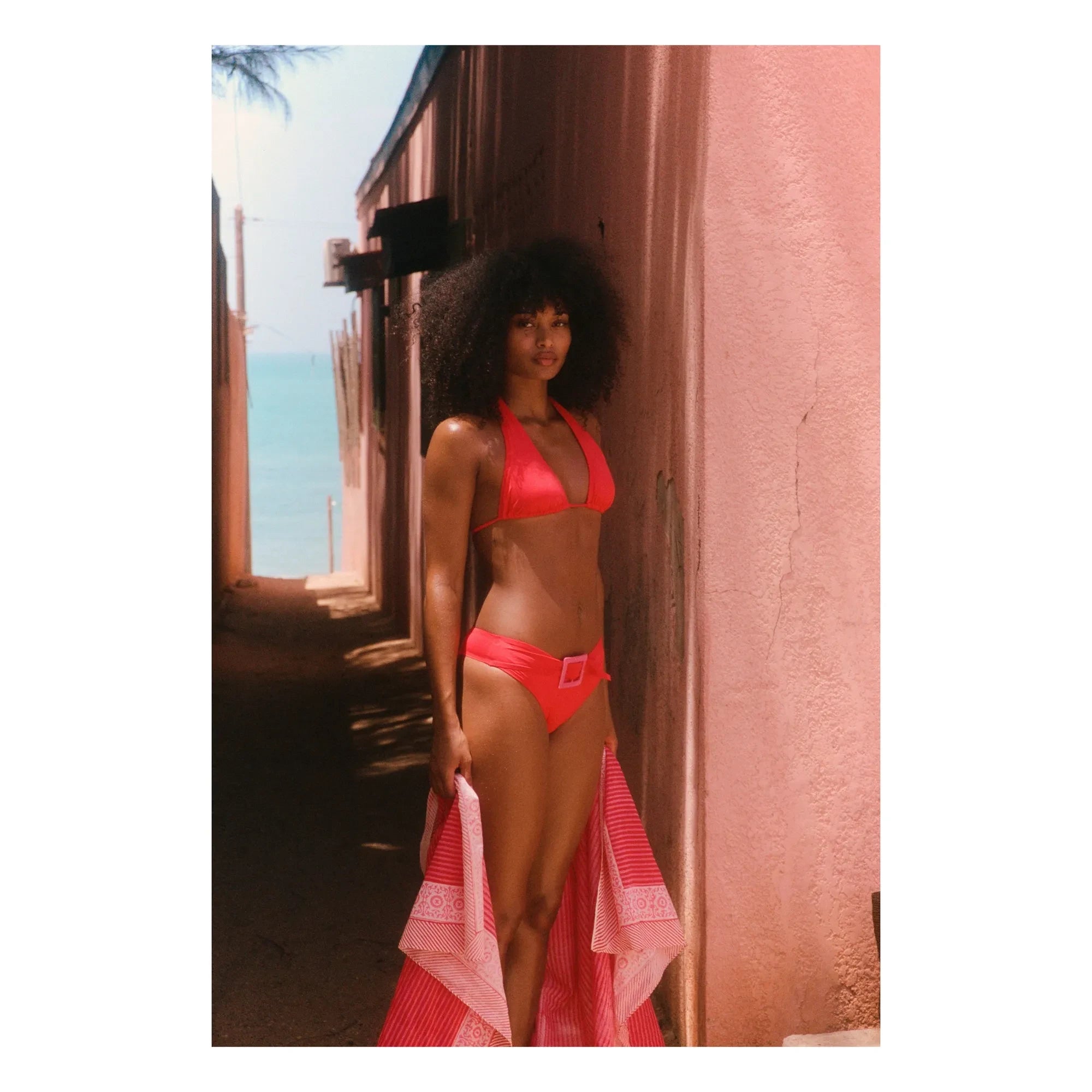 Casa Rosa - Carlotta Bikini Bottoms | Red
