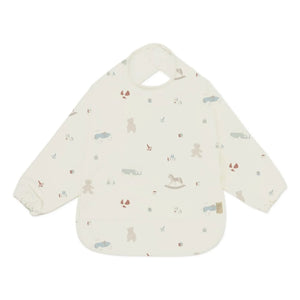 Glass Glass - Vintage Toys sleeve bib | Beige