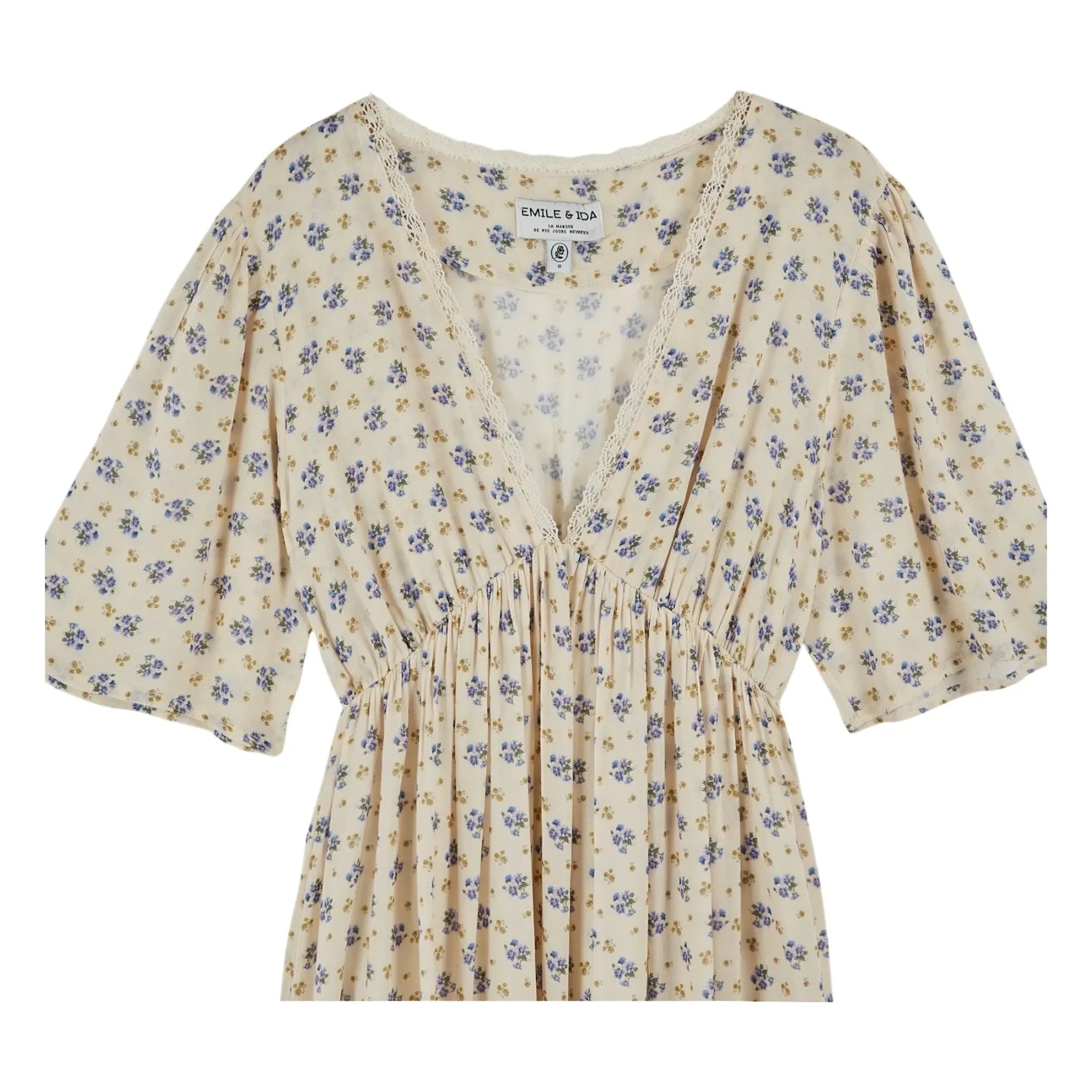 Emile et Ida - Dovary Dress | Blue