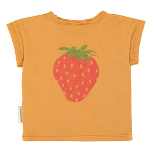 Piupiuchick - Strawberry T-Shirt | Camel