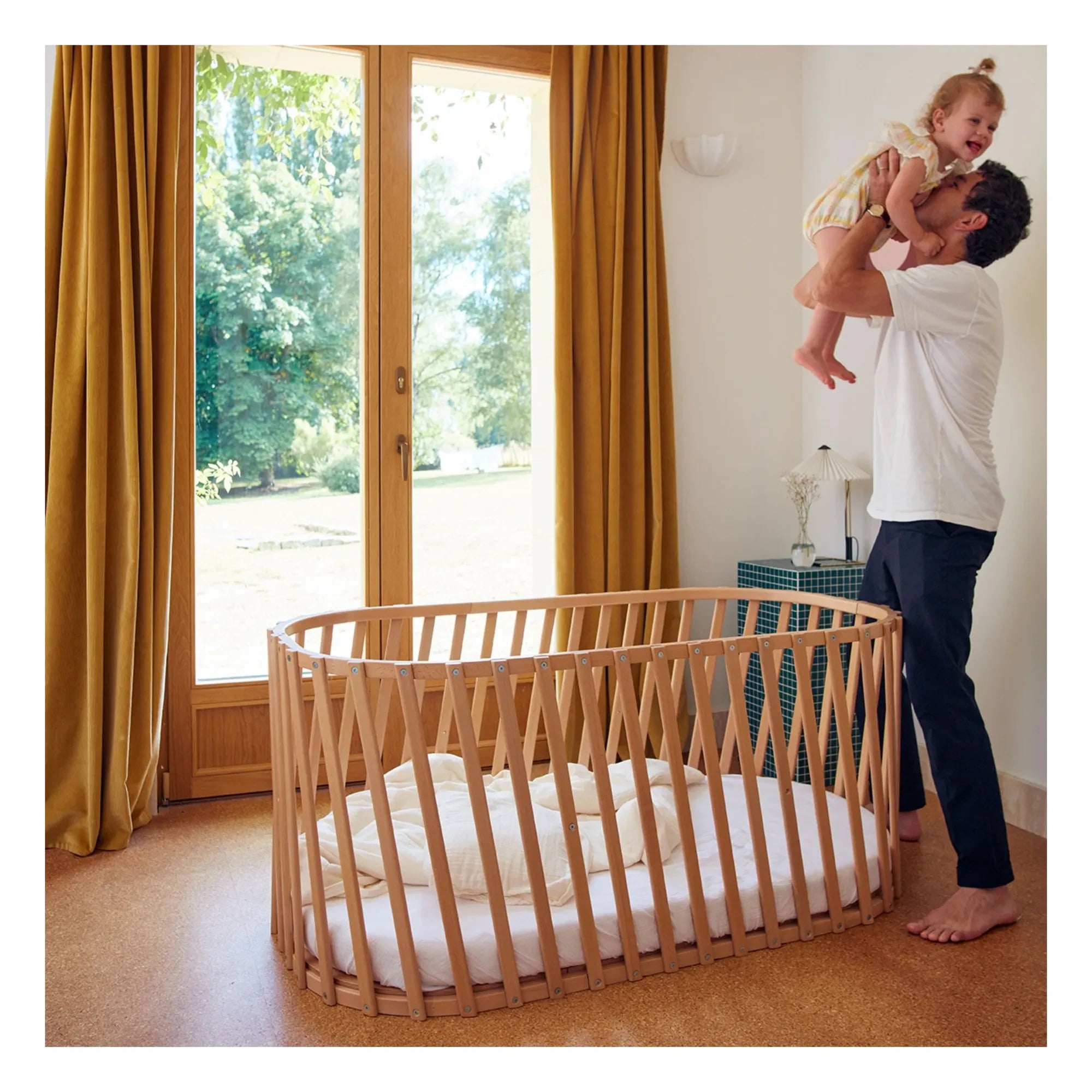 Charlie Crane - Junior extension for Lugo bed | Natural