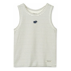 Liewood - Set of 2 Faris Dino Organic Cotton Singlets | Ecru