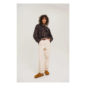 Sacrécoeur - Charlie scarf shirt | Navy