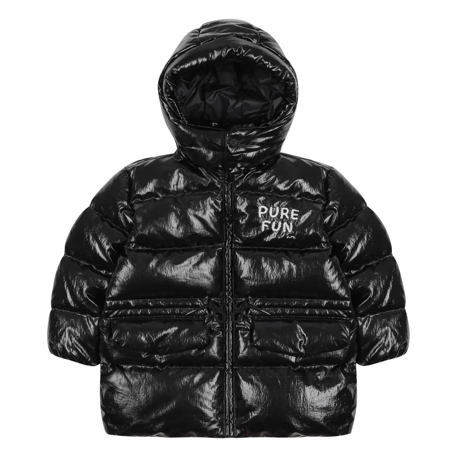 Jelly Mallow - Pure Fun Puffer Jacket | Black