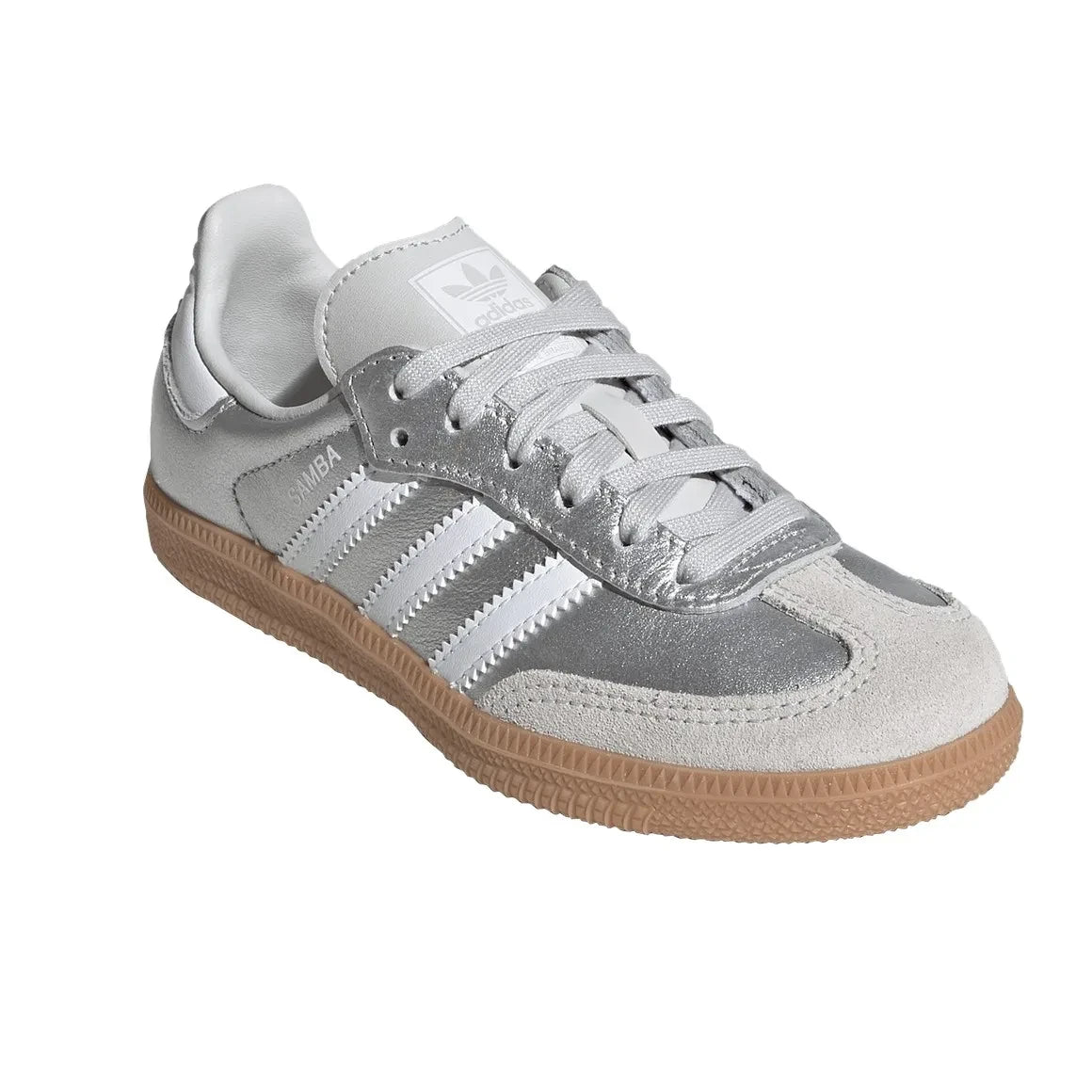 Adidas - Bağcıklı Samba OG Sneakers | Gümüş