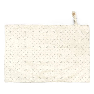 Babyshower - Knot Roseberry travel changing mat | Ecru