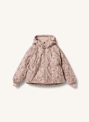 Wheat - Ski Jacket with Snow Skirt | Light Pink