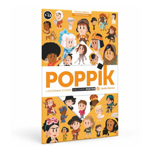Poppik - Famous Women Sticker Poster