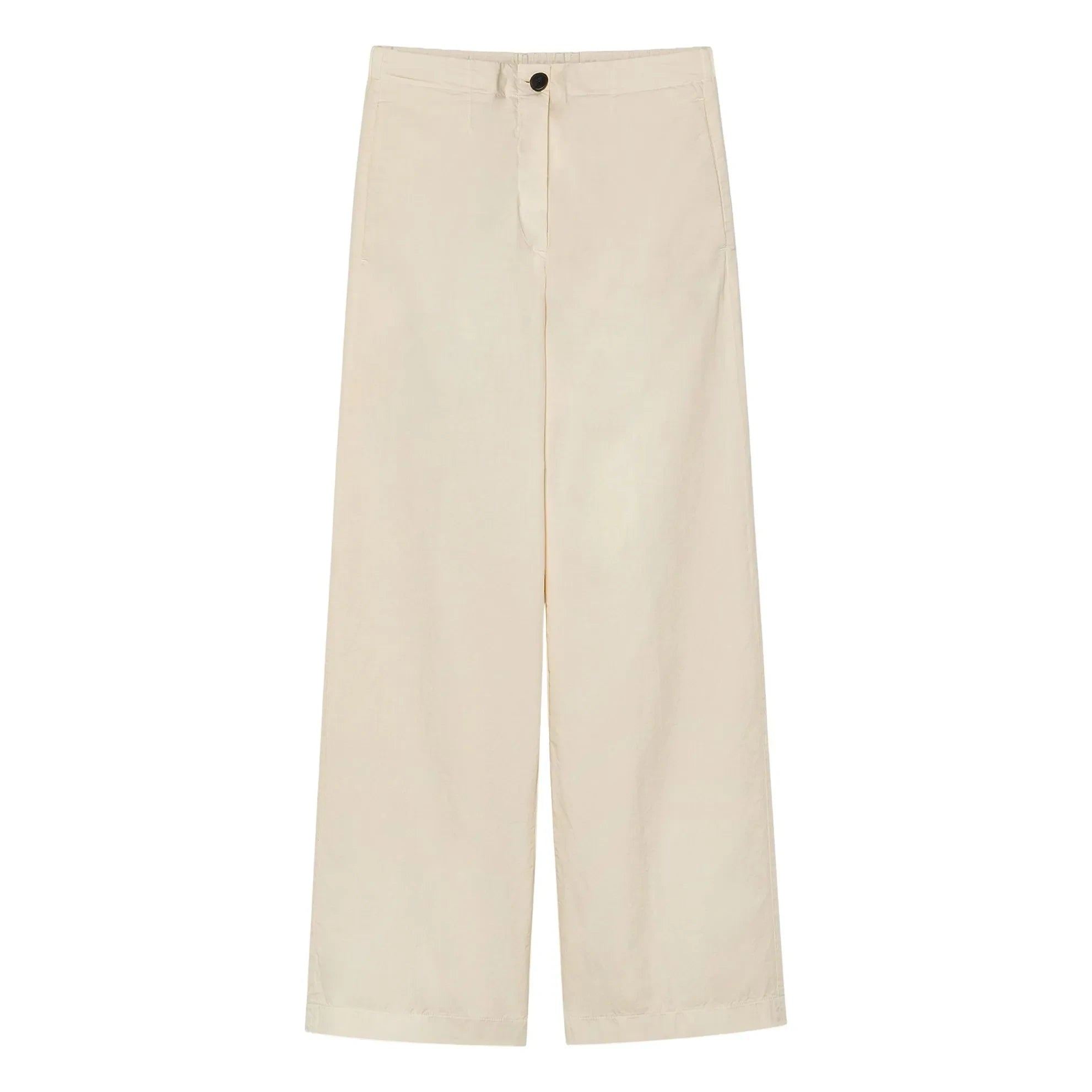 Pomandère - Cotton Gabardine Pants | Cream