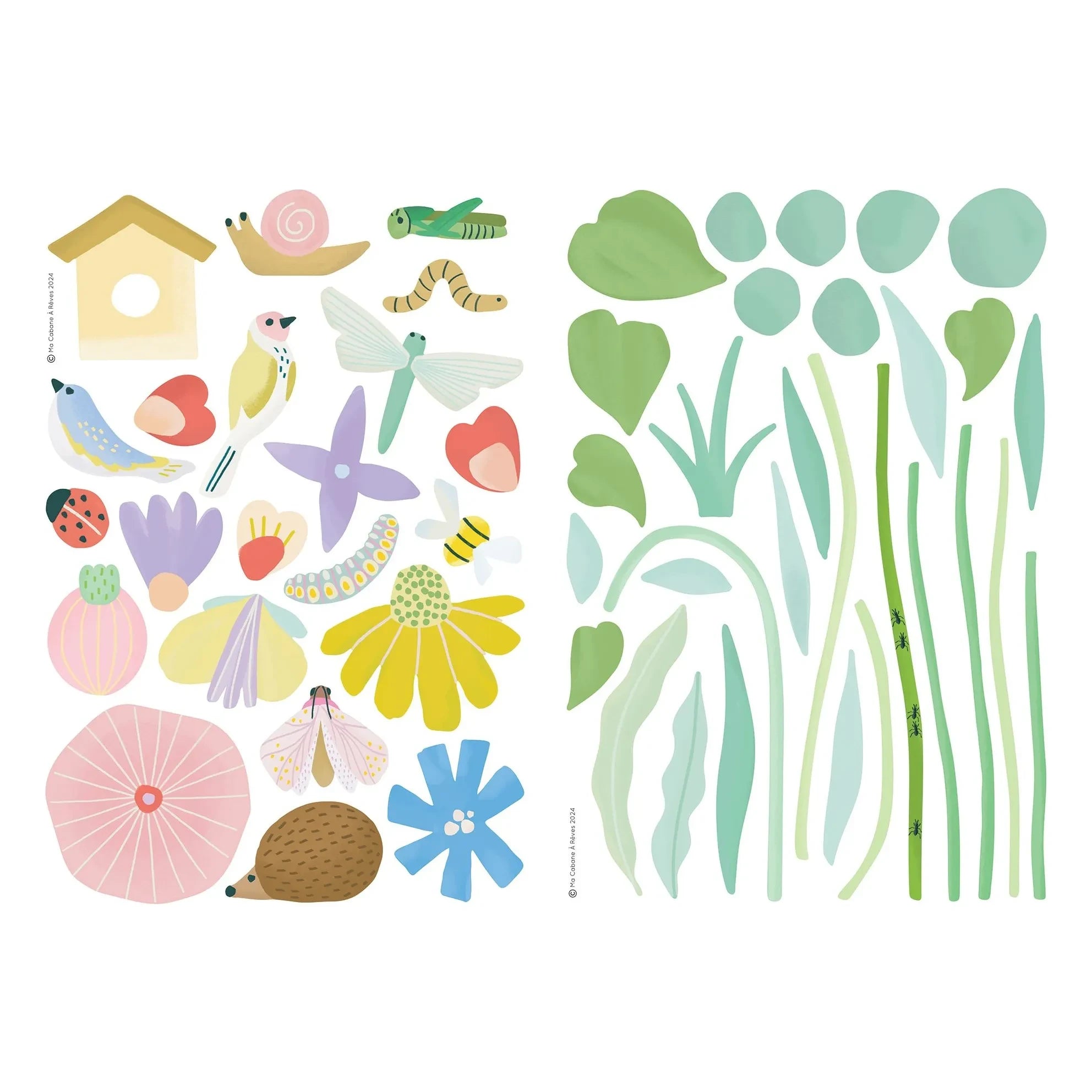 Ma Cabane à rêves - Le Jardin Magnet Set
