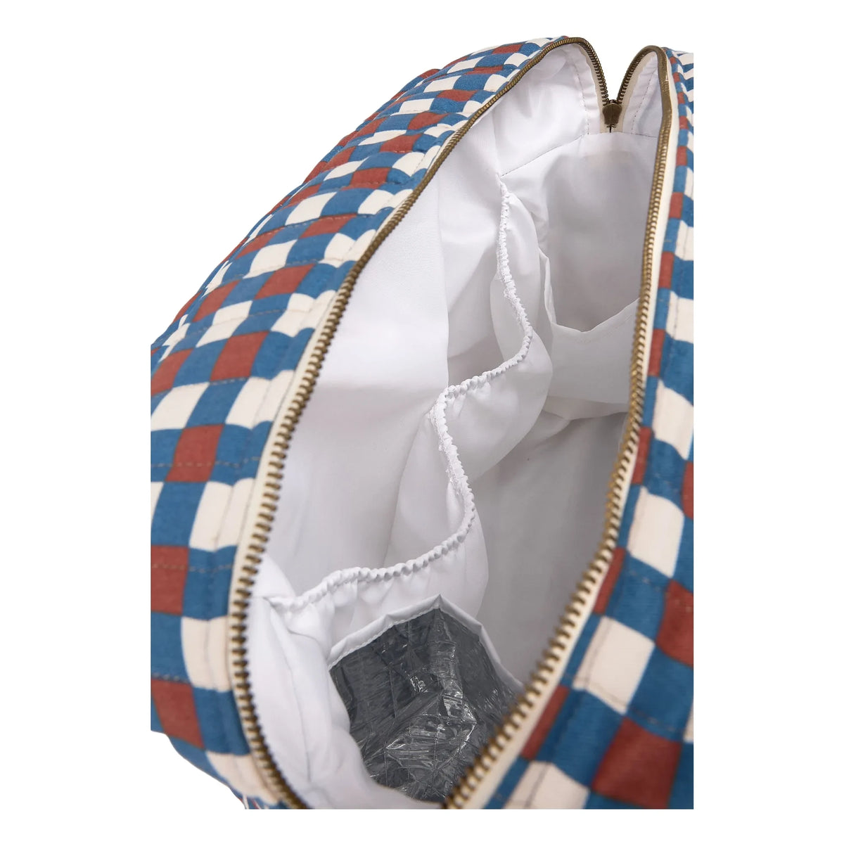 Nobodinoz - Hyde Park Mosaic baby care bag | Blue