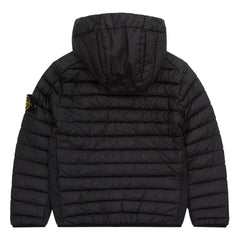 Stone Island - Logo Hooded Jacket | Black