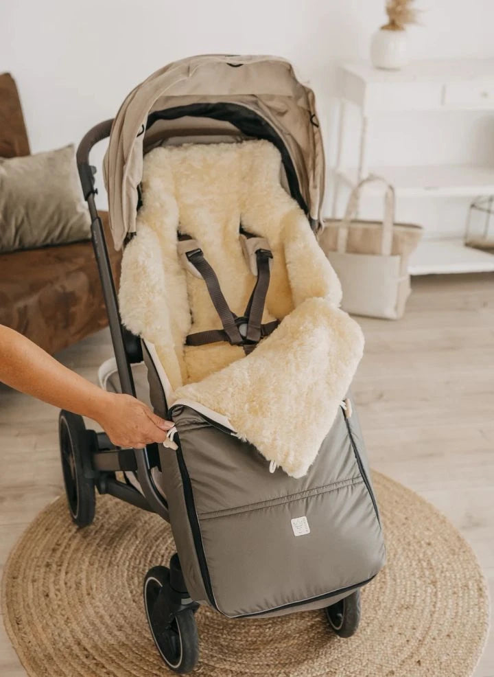 Kaiser - Dublas 2.0 universal lambskin footmuff | Khaki