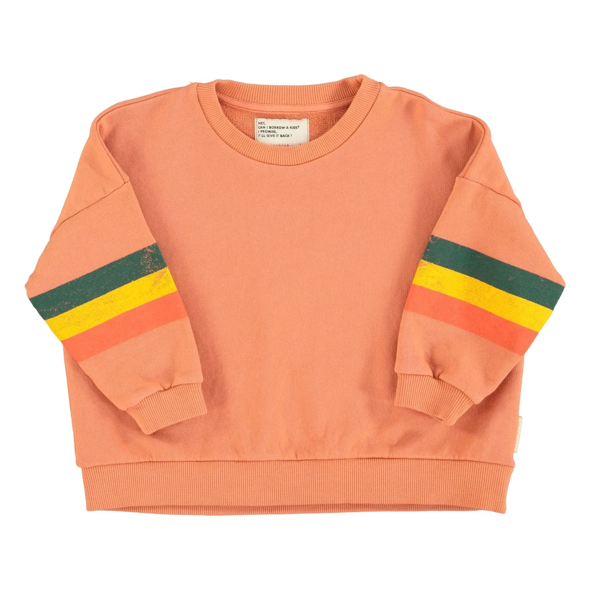 Piupiuchick - Etoile organik pamuk sweatshirt | Mercan