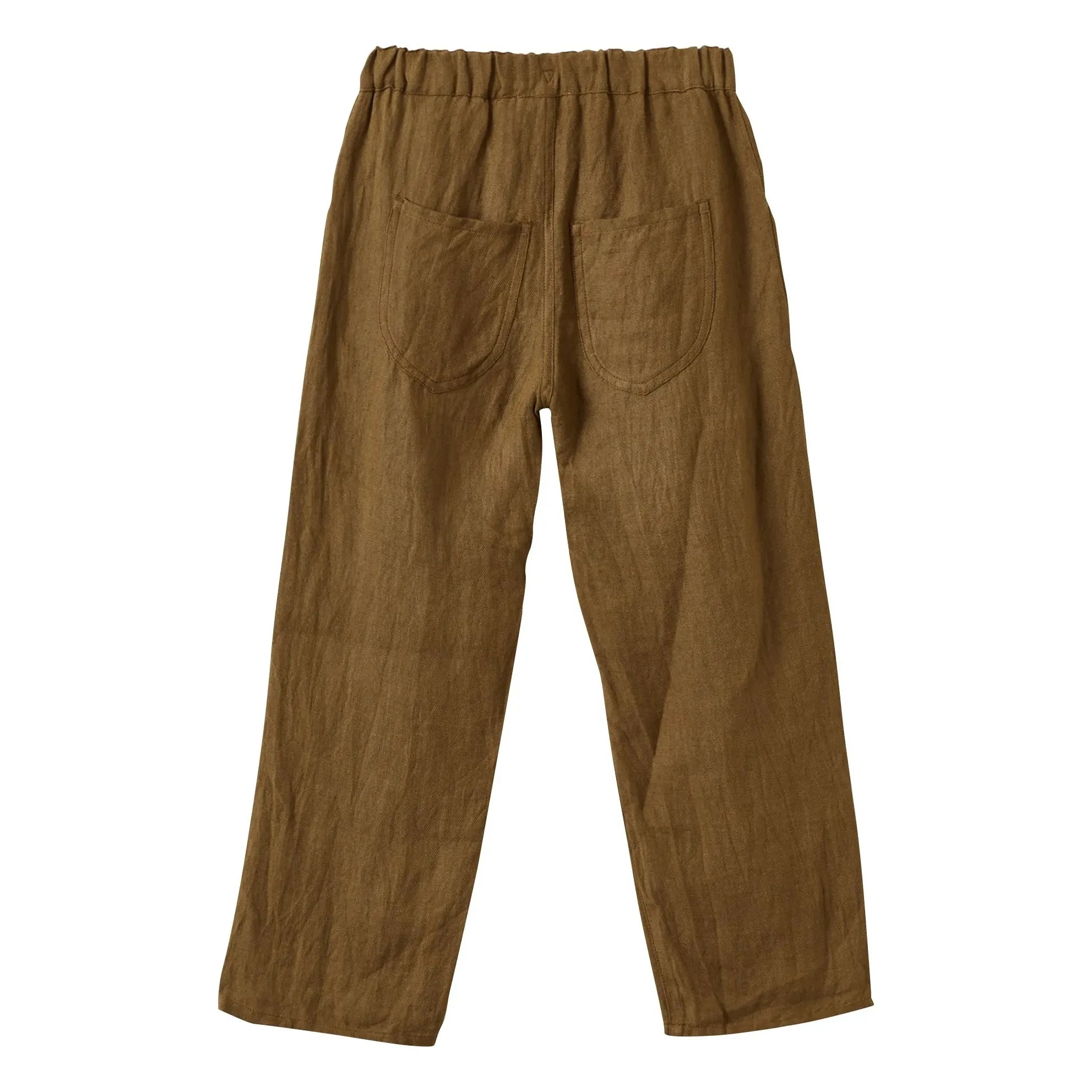 Caramel - Sullivan Linen Trousers | Brown
