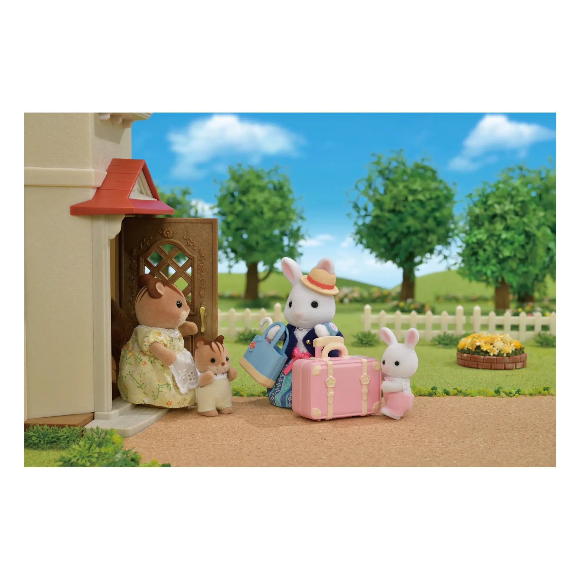 Sylvanian Families - Mother Rabbit and Suitcase