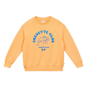 Arsène et Les Pipelettes - Shrimp Sweat Club Organic Cotton | Apricot