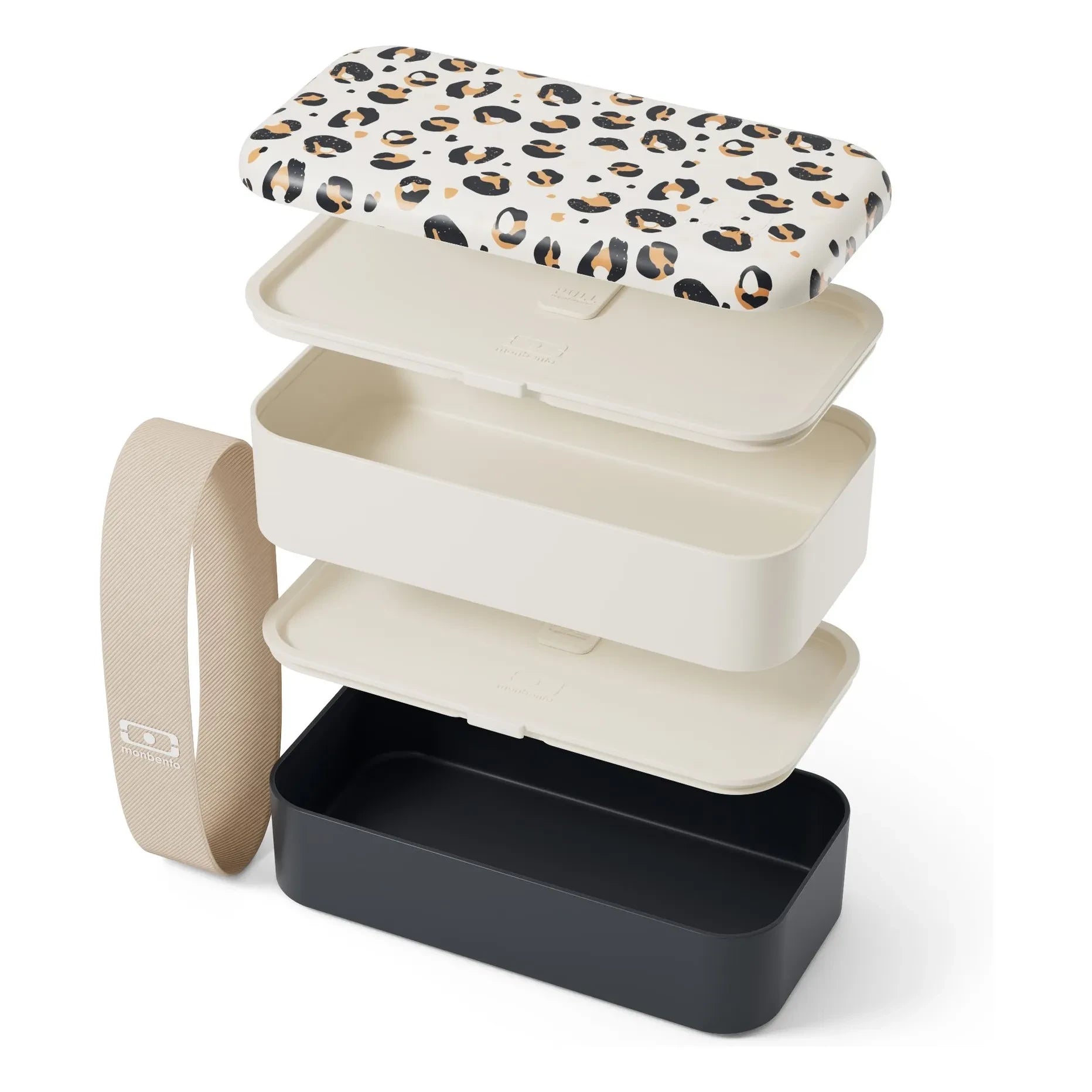 Monbento - Bento 2-Compartment Original | Leopard