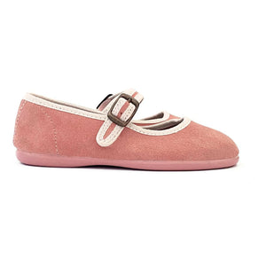 Hermosilla - Chaillot Suede Ballerina | Pink