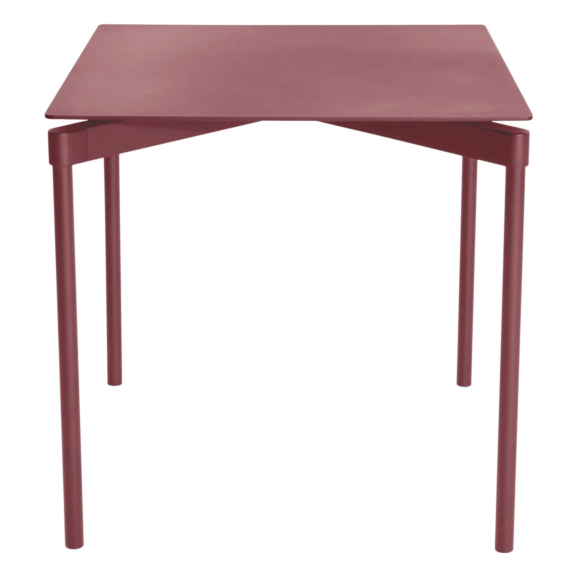 Petite Friture - Fromme Outdoor Square Table - Seats 4 | Red Brown