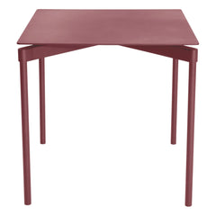 Petite Friture - Fromme Outdoor Square Table - Seats 4 | Red Brown