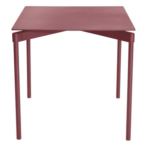 Petite Friture - Fromme Outdoor Square Table - Seats 4 | Red Brown