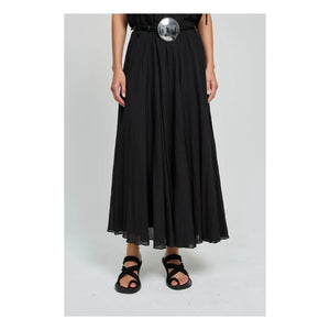 Laurence Bras - Bella Cotton skirt | Black