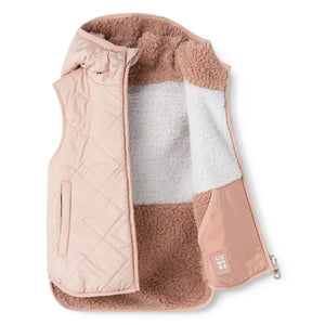 Liewood - Diana Sherpa-Style Sleeveless Jacket, Made from Recycled Fibers | Light Pink