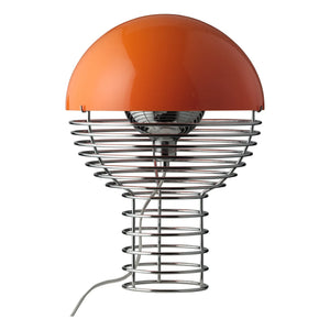 Verpan - Wire masa lambası - Verner Panton | Turuncu