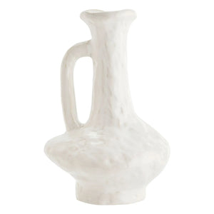 Madam Stoltz - Stoneware Vase | Ivory